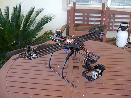 Tarot FY680 3K Pure Carbon Fiber Full Folding Hexacopter 680mm